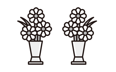 供花
